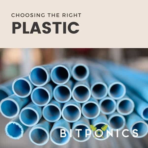 best plastic for hydroponics